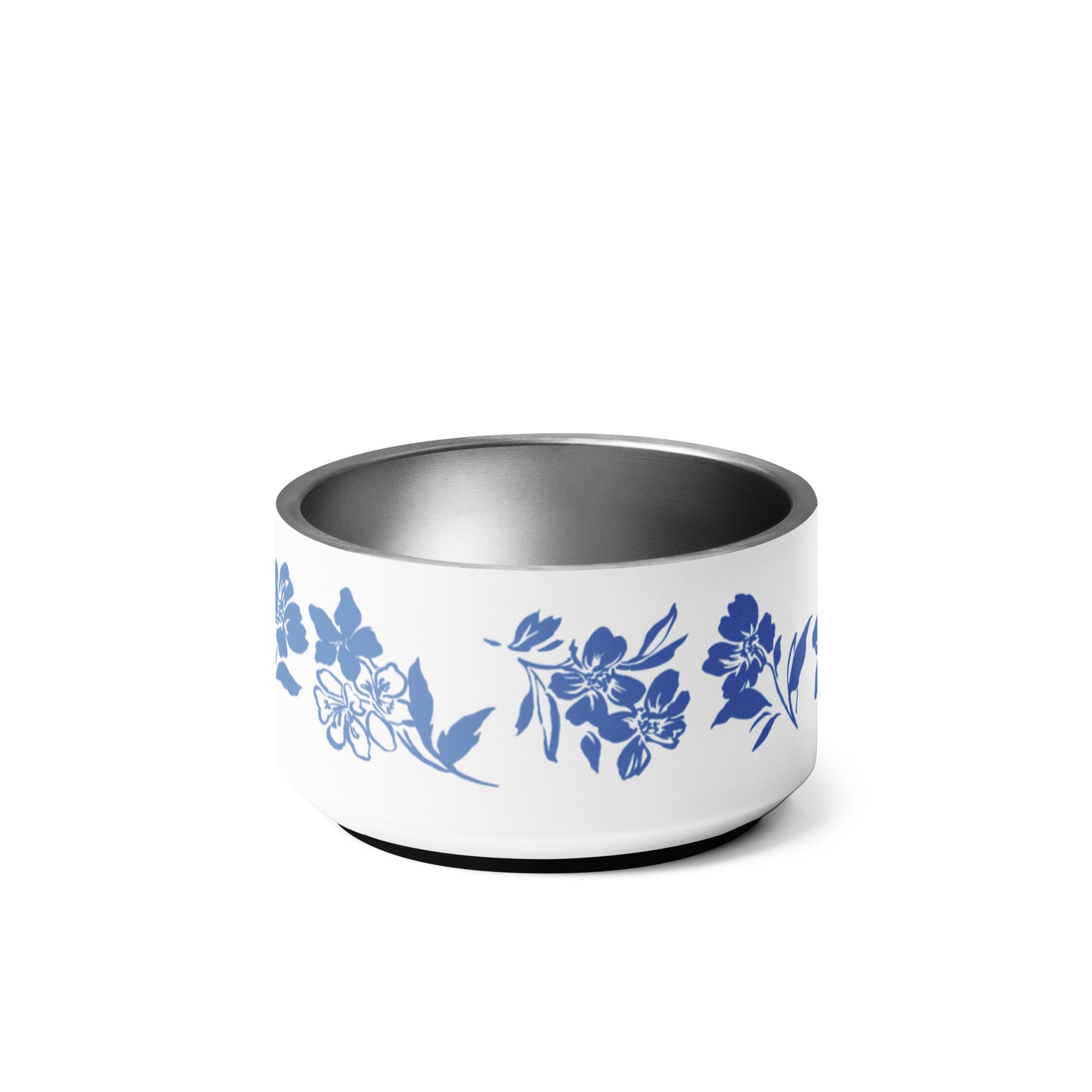 Inky Floral Pet bowl