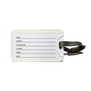Snow Dog Luggage Tag