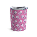 Watercolor Woodblock Tumbler 10oz