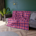 Alpine Plaid Velvet Blanket