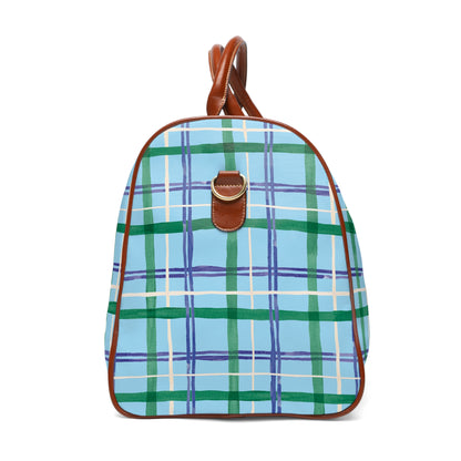 Alpine Plaid Waterproof Travel Bag