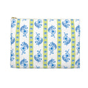 Watercolor Woodblock Striped Pouch
