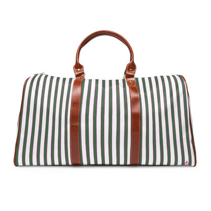Prep Stripe Waterproof Travel Bag