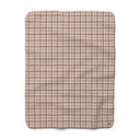 Harvest Plaid Sherpa Fleece Blanket