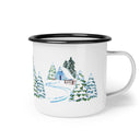Ski Chalet Enamel Camp Cup