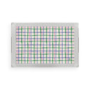 Painterly Plaid Lucite Serving Tray