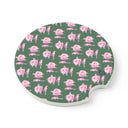 Watercolor Woodblock Car Coasters