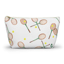 Back  View of Match Point Tennis Pouch in Tennis Grass Green