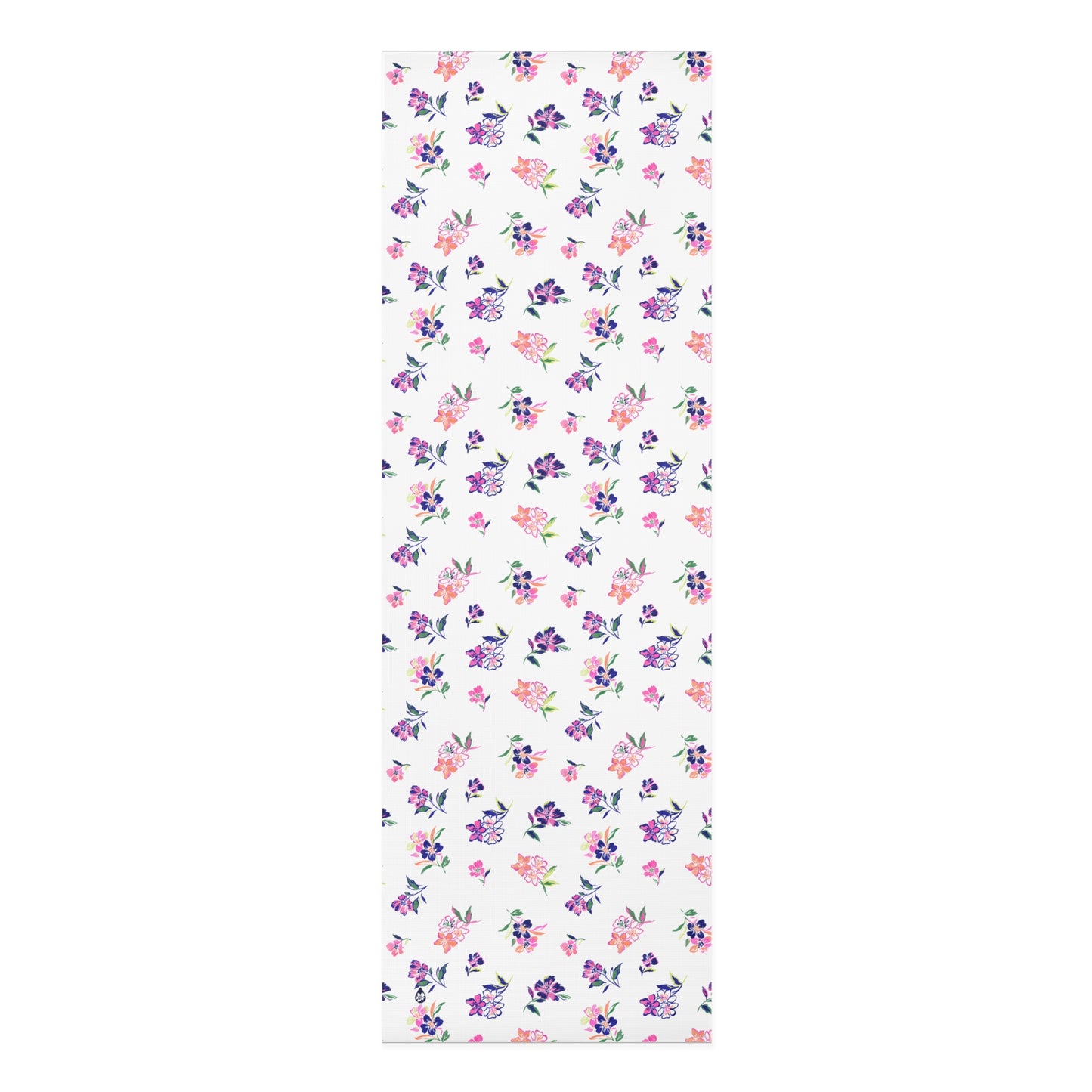 Inky Floral Yoga Mat