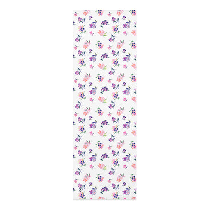 Inky Floral Yoga Mat