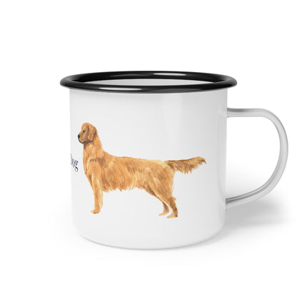 Good Dog Enamel Camp Cup