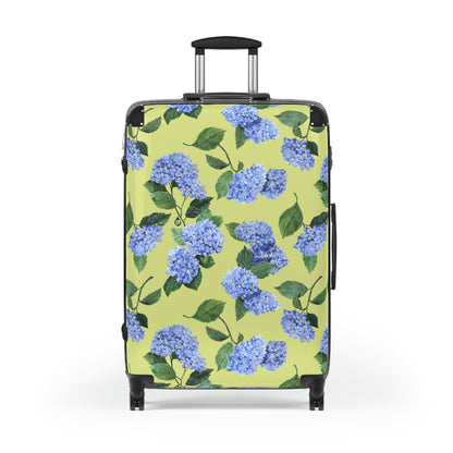 Something Blue Hydrangea Suitcase