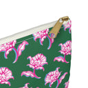 Watercolor Woodblock Zip Pouch