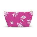Inky Floral Travel Pouch