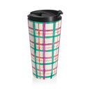Alpine Plaid Travel Mug