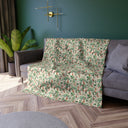 Winter Berries Velvet Blanket