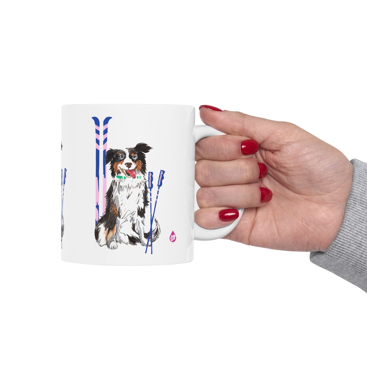 Chalet Dog Mug - Aussie