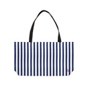 'GOOD DOG' Prep Stripe Weekender Tote Bag