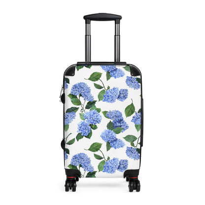 Something Blue Hydrangea Suitcase