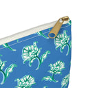 Watercolor Woodblock Zip Pouch