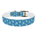 Watercolor Woodblock Dog Collar