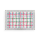 Plaid Lucite Serving Tray