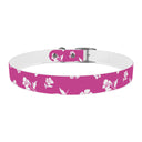 Inky Floral Dog Collar