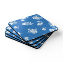 Inky Floral Coaster Set