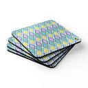 Painted Geo Coaster Set