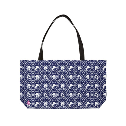 Garden Shadow Trellis Weekender Tote Bag