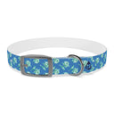 Watercolor Woodblock Dog Collar