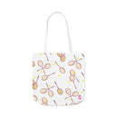 Match Point Canvas Tote Bag