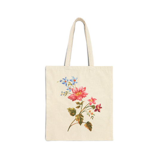 Midnight Bloom Organic Tote
