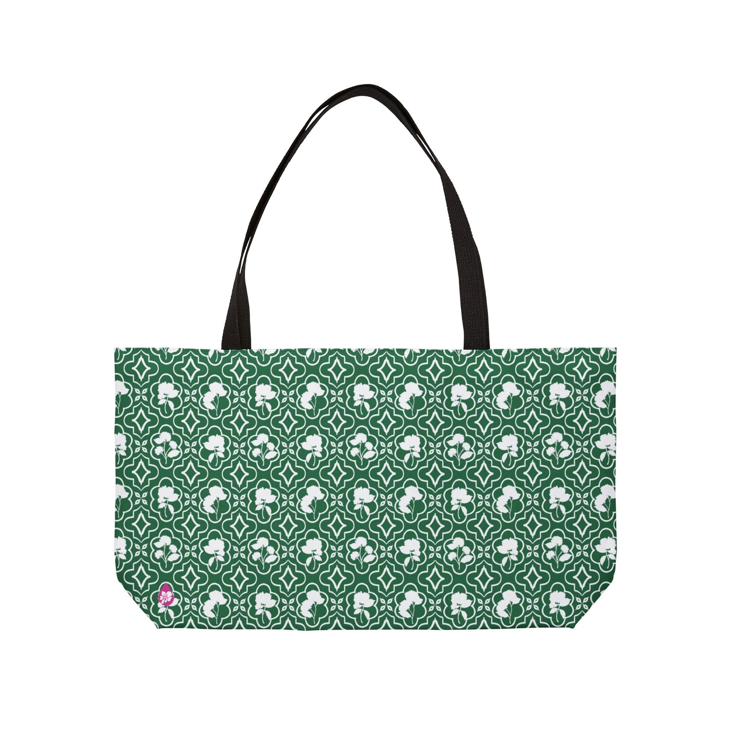 Garden Shadow Trellis Weekender Tote Bag