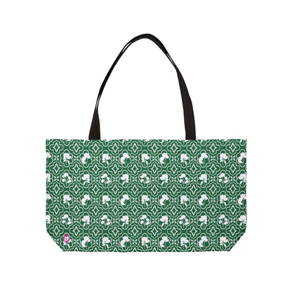 Garden Shadow Trellis Weekender Tote Bag