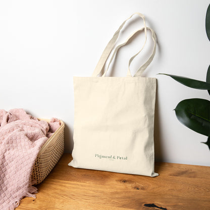 Midnight Bloom Organic Tote