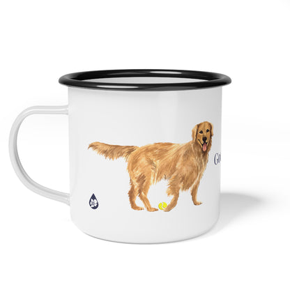 Good Dog Enamel Camp Cup
