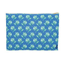 Watercolor Woodblock Zip Pouch