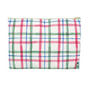 Alpine Plaid Zip Pouch