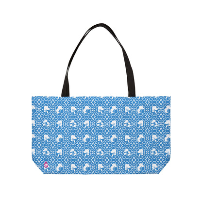 Garden Shadow Trellis Weekender Tote Bag