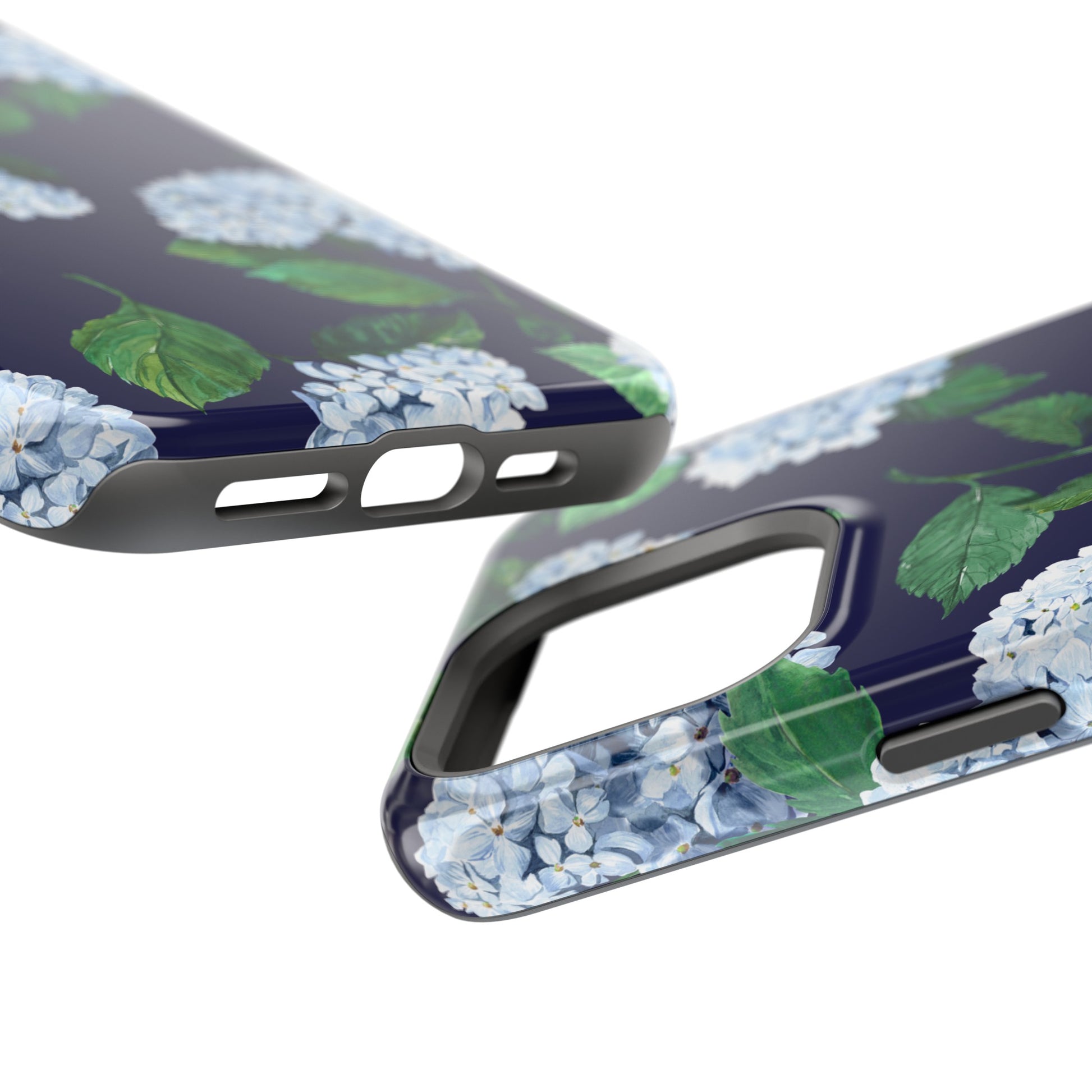 Hydrangea Magnetic iPhone Case Pigment & Petal Hydrangea Magnetic iPhone Case Pigment & Petal