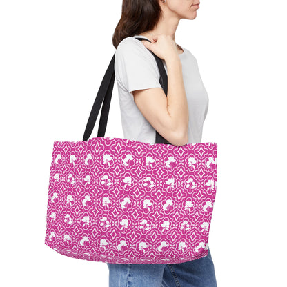 Garden Shadow Trellis Weekender Tote Bag
