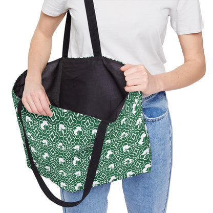 Garden Shadow Trellis Weekender Tote Bag