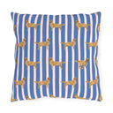 Good Dog Prep Stripe Outdoor Pillows