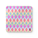 Painted Geo Coaster Set