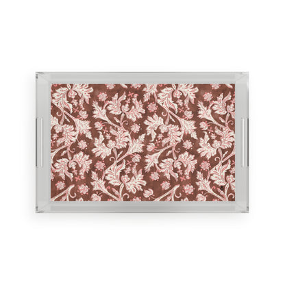 Heritage Block Lucite Tray