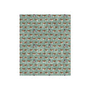 Snow Dog Prep Stripe Velvet Blanket