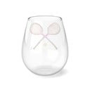Grass Courts Stemless Wine Glass
