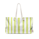 Bold Painted Stripe Beach Tote