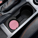 Watercolor Woodblock Car Coasters